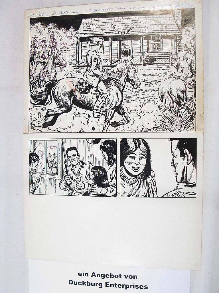 Silberpfeil Originalseite  1 aus Heft 266  Frank Sels (27905) Silberpfeil Originalseite  1 aus Heft 266  Frank Sels (27905)