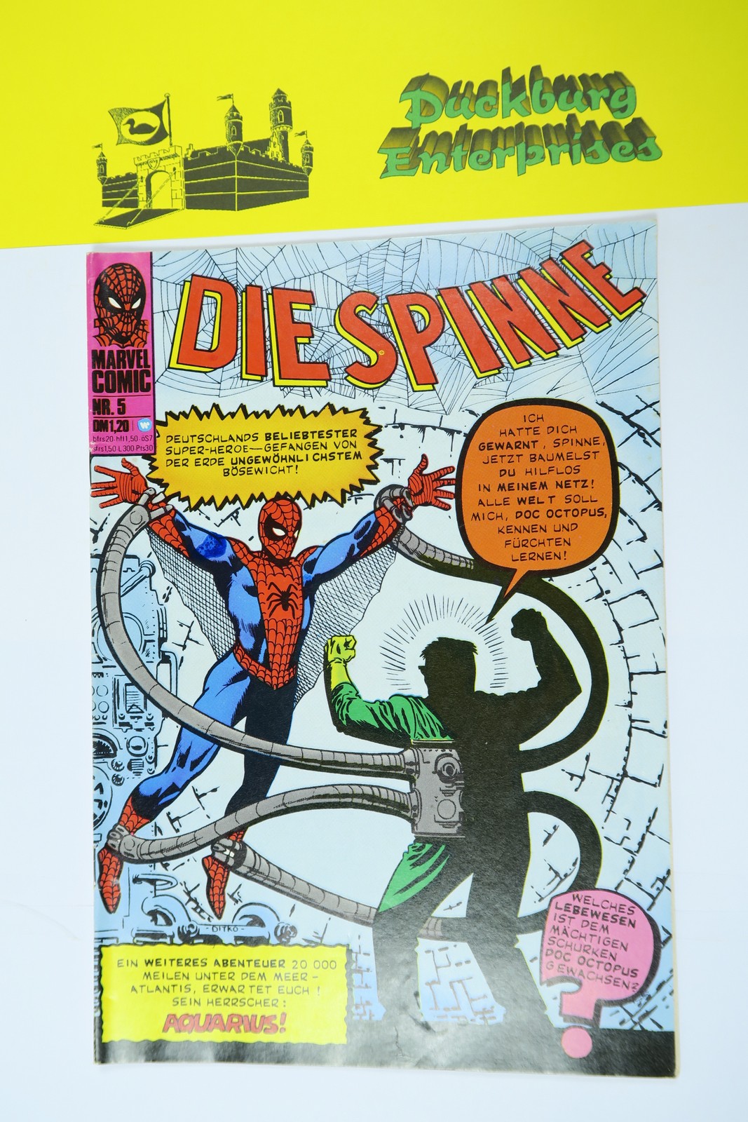 Spinne Nr. 5 Marvel Williams im Zustand (1/1-2 ). 150339 Spinne Nr. 5 Marvel Williams im Zustand (1/1-2 ). 150339