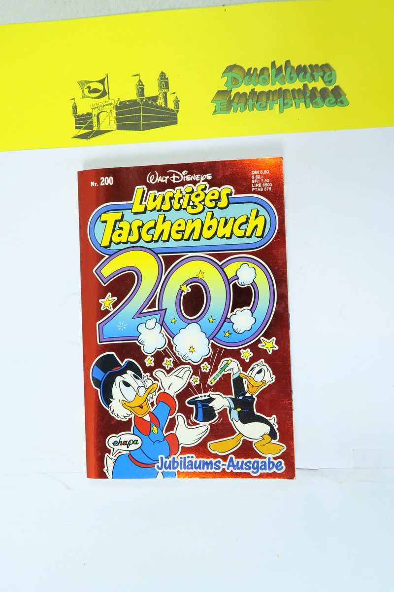 Donald Duck Lustiges Taschenbuch LTB Nr.200 ERSTAUFLAGE Ehapa (0-1). 154331 Donald Duck Lustiges Taschenbuch LTB Nr.200 ERSTAUFLAGE Ehapa (0-1). 154331
