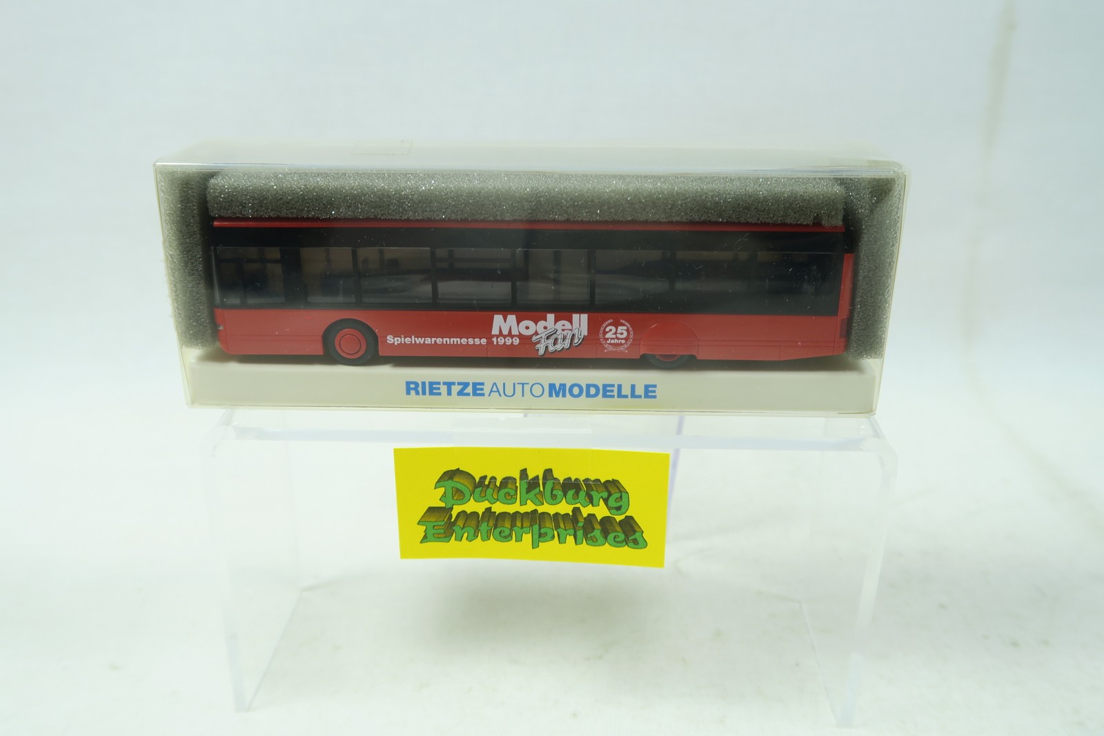 Rietze x Stadtbus Spielwarenmesse 1999 Modell Fan 25 Jahre OVP 1:87 166679 Rietze x Stadtbus Spielwarenmesse 1999 Modell Fan 25 Jahre OVP 1:87 166679