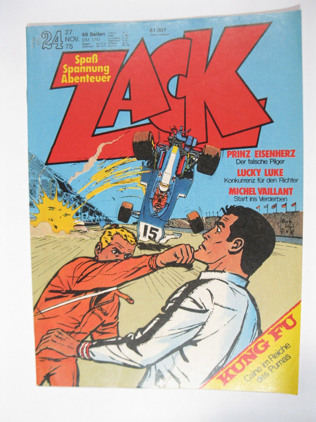 ZACK Comic Nr. 75/24 Koralle Vlg. im Zustand (1/1-2). 78643 ZACK Comic Nr. 75/24 Koralle Vlg. im Zustand (1/1-2). 78643