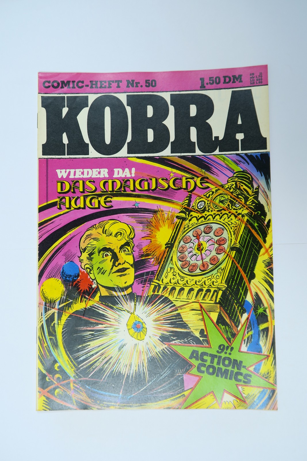 Kobra Comic 1976/50  Gevacur im Zustand (0-1). 150191
