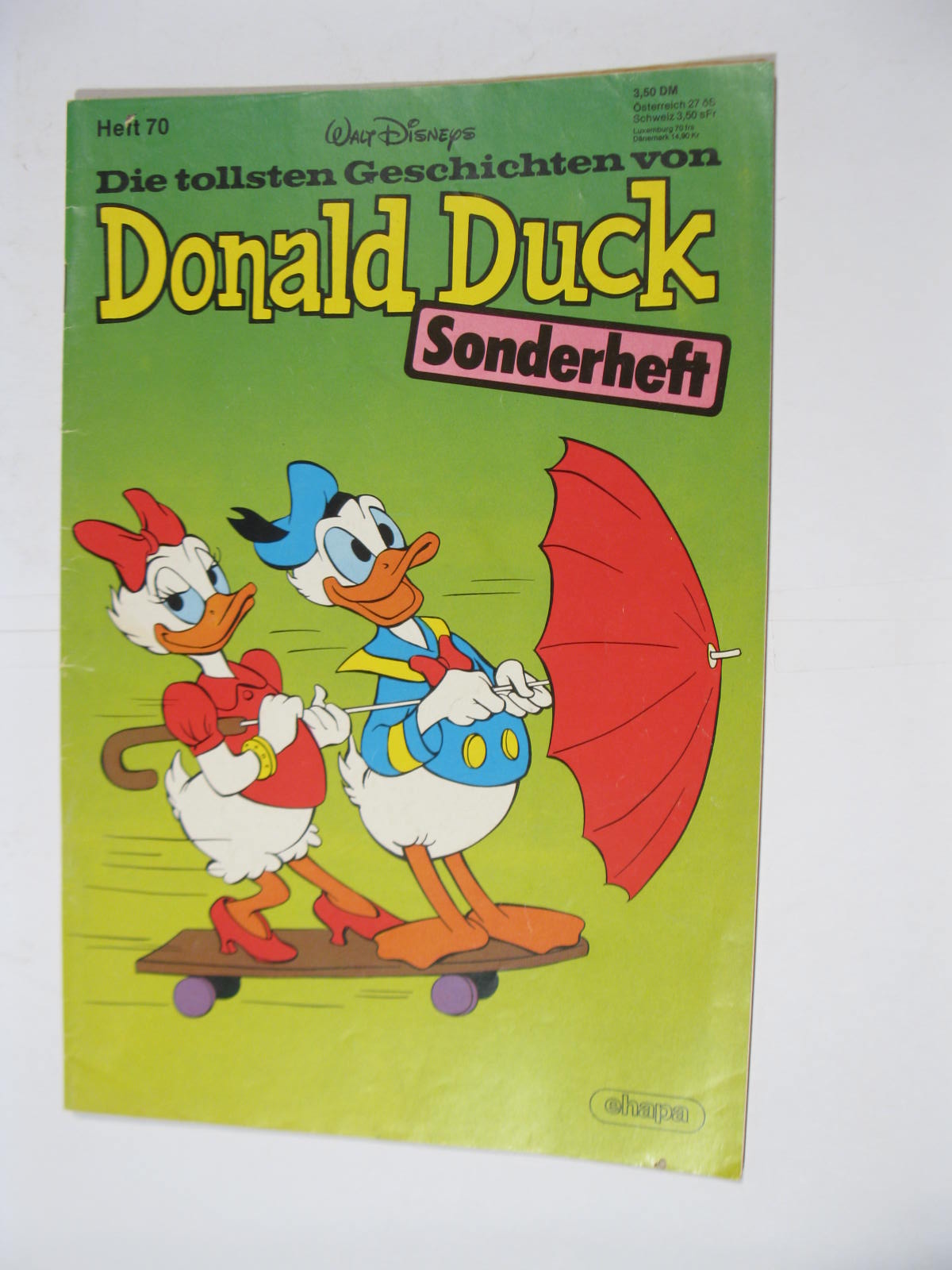 tollsten Geschichten von Donald Duck Nr. 70 Ehapa Vlg. im Z (1-2/2). 110737 tollsten Geschichten von Donald Duck Nr. 70 Ehapa Vlg. im Z (1-2/2). 110737