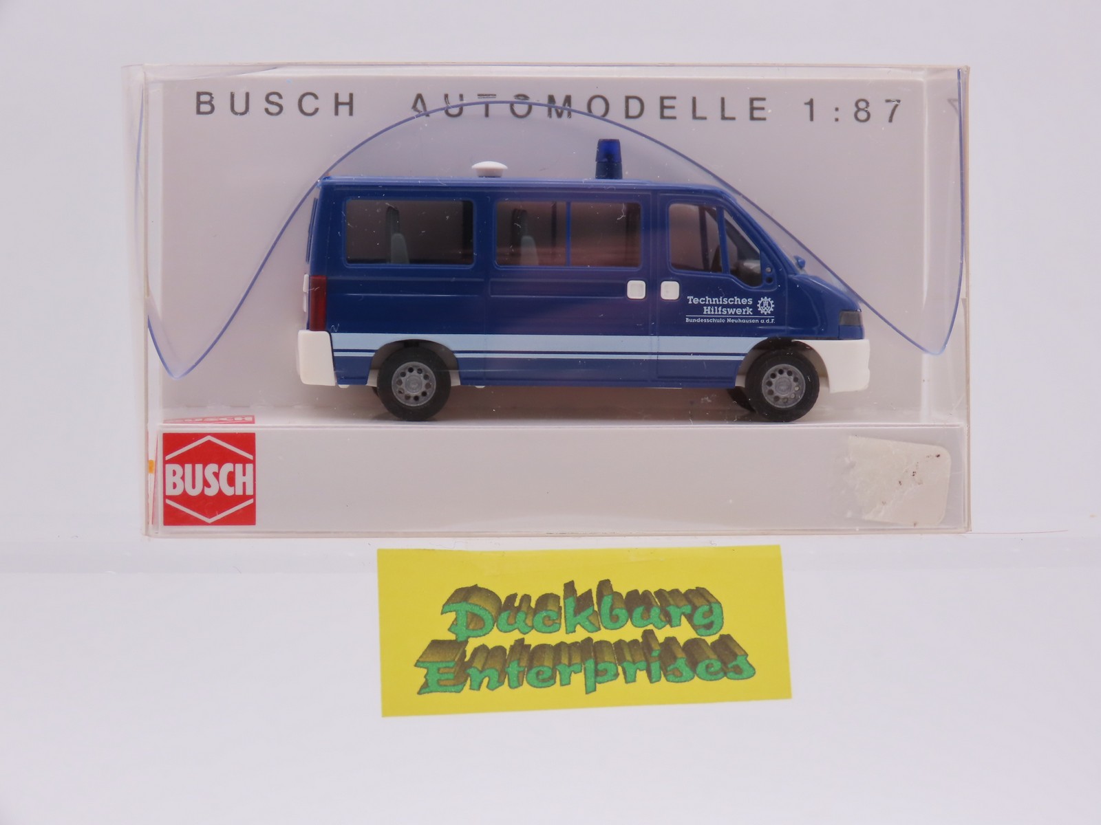 Busch 47327 Fiat Ducato THW Neuhausen blau in OVP 1:87 187781 Busch 47327 Fiat Ducato THW Neuhausen blau in OVP 1:87 187781