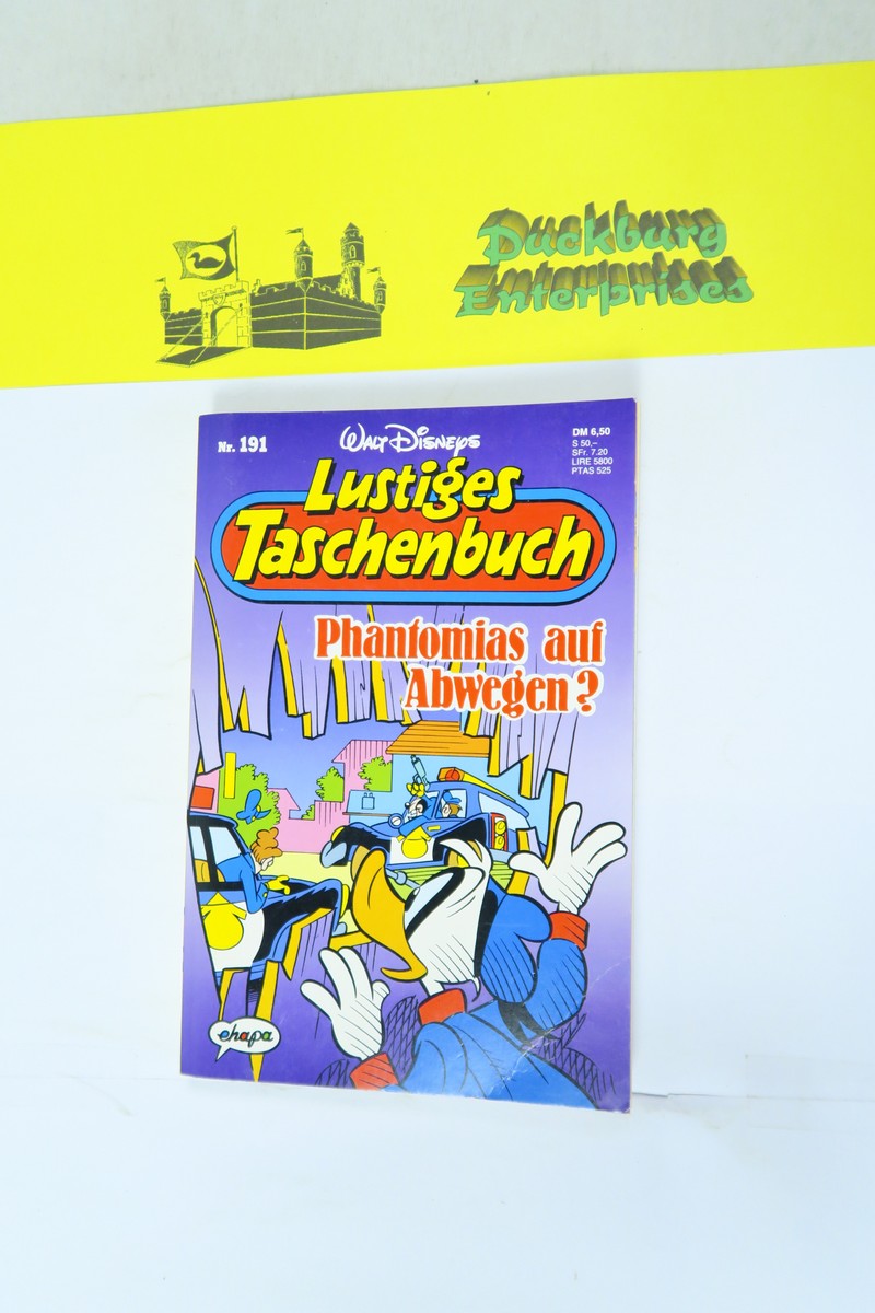Donald Duck Lustiges Taschenbuch LTB Nr.191 ERSTAUFLAGE Ehapa (1-2). 154311 Donald Duck Lustiges Taschenbuch LTB Nr.191 ERSTAUFLAGE Ehapa (1-2). 154311