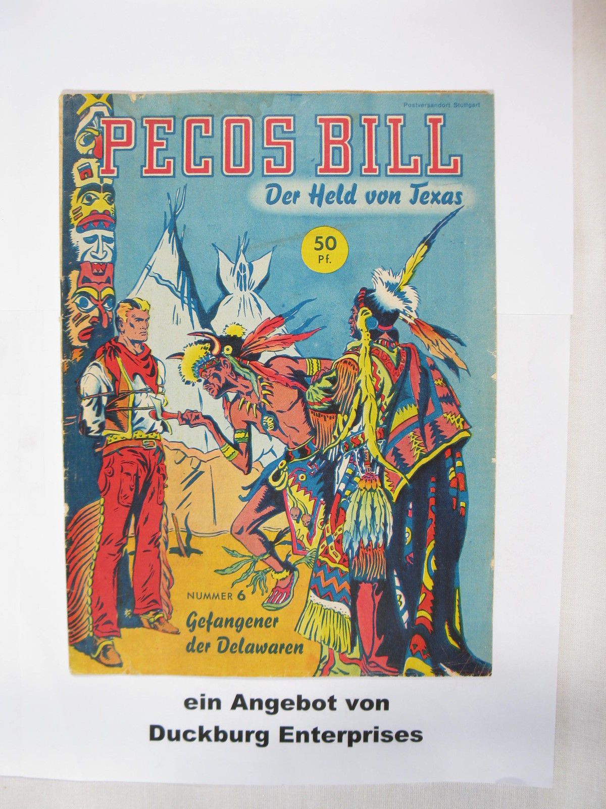 Pecos Bill Nr. 6 Mondial Verlag im Zustand (2) 47258 Pecos Bill Nr. 6 Mondial Verlag im Zustand (2) 47258