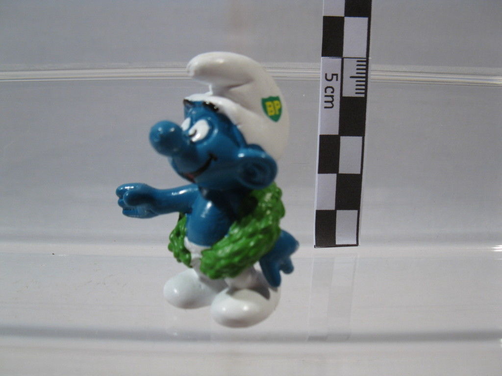 Werbe Schlumpf   BP  Sieger   Schleich  promo smurf  schtroumpf  puffi  64361
