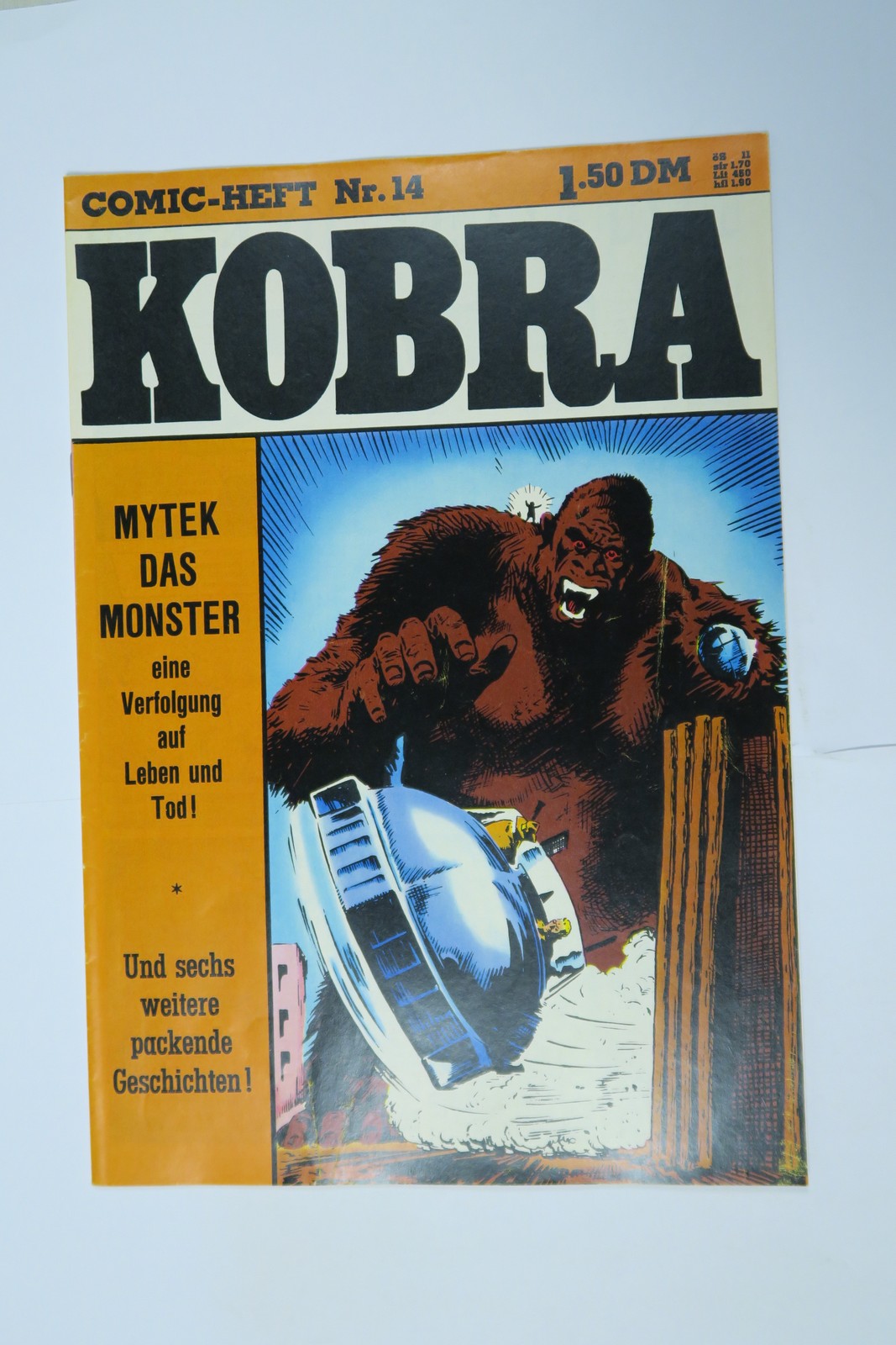 Kobra Comic 1976/14  Gevacur im Zustand (1-2). 145511