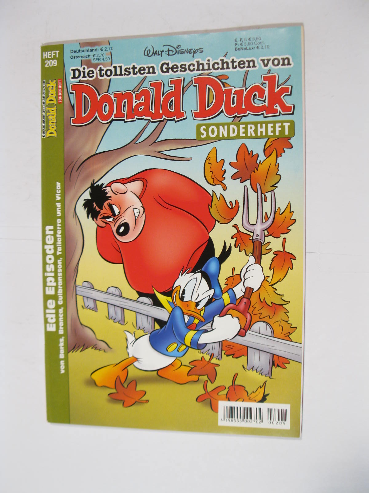 tollsten Geschichten von Donald Duck Nr.209 Ehapa Vlg. im Z (0-1). 111029 tollsten Geschichten von Donald Duck Nr.209 Ehapa Vlg. im Z (0-1). 111029