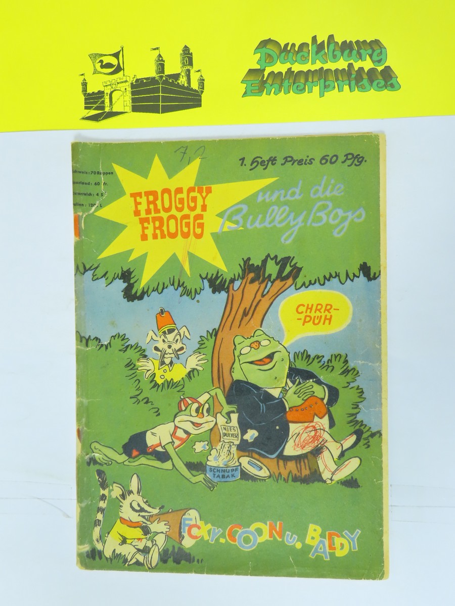 Froggy Frogg Nr. 1 Masta Vlg im Zustand (4). 158031 Froggy Frogg Nr. 1 Masta Vlg im Zustand (4). 158031