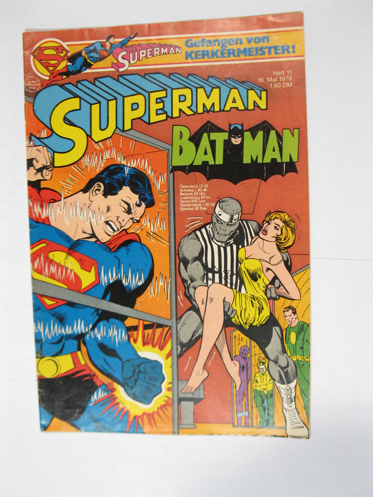Superman Comic 1979/11 Ehapa im Zustand (1-2). 114111 Superman Comic 1979/11 Ehapa im Zustand (1-2). 114111