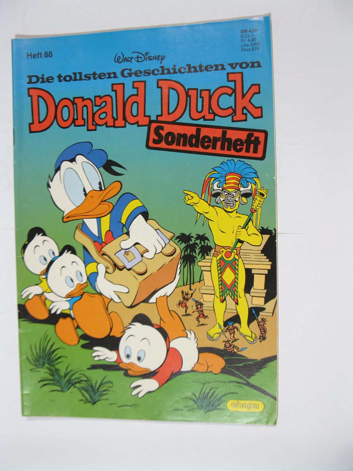 tollsten Geschichten von Donald Duck Nr. 88 Ehapa Vlg. im Z (1-2). 110781 tollsten Geschichten von Donald Duck Nr. 88 Ehapa Vlg. im Z (1-2). 110781