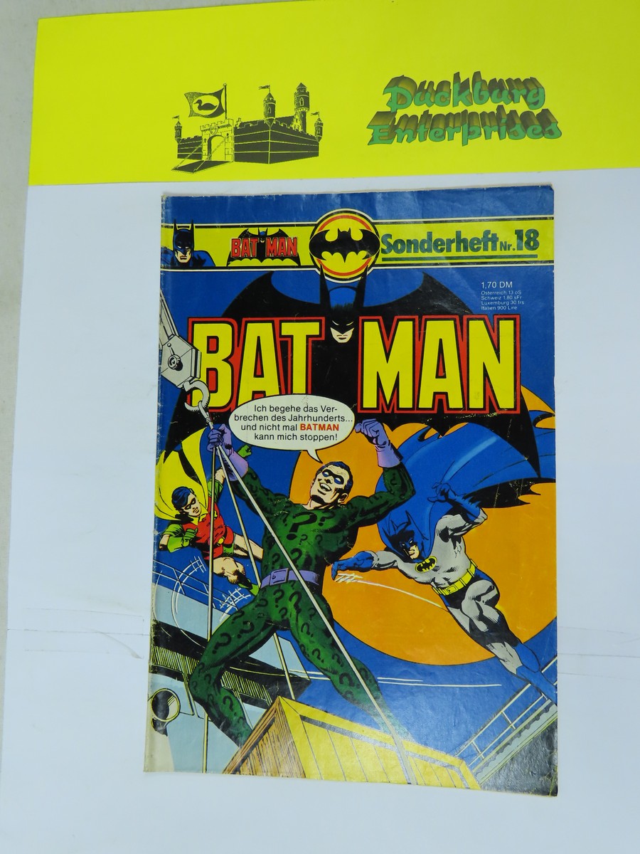 Batman Sonderheft Nr. 18 Ehapa im Zustand (2 ). 158251 Batman Sonderheft Nr. 18 Ehapa im Zustand (2 ). 158251