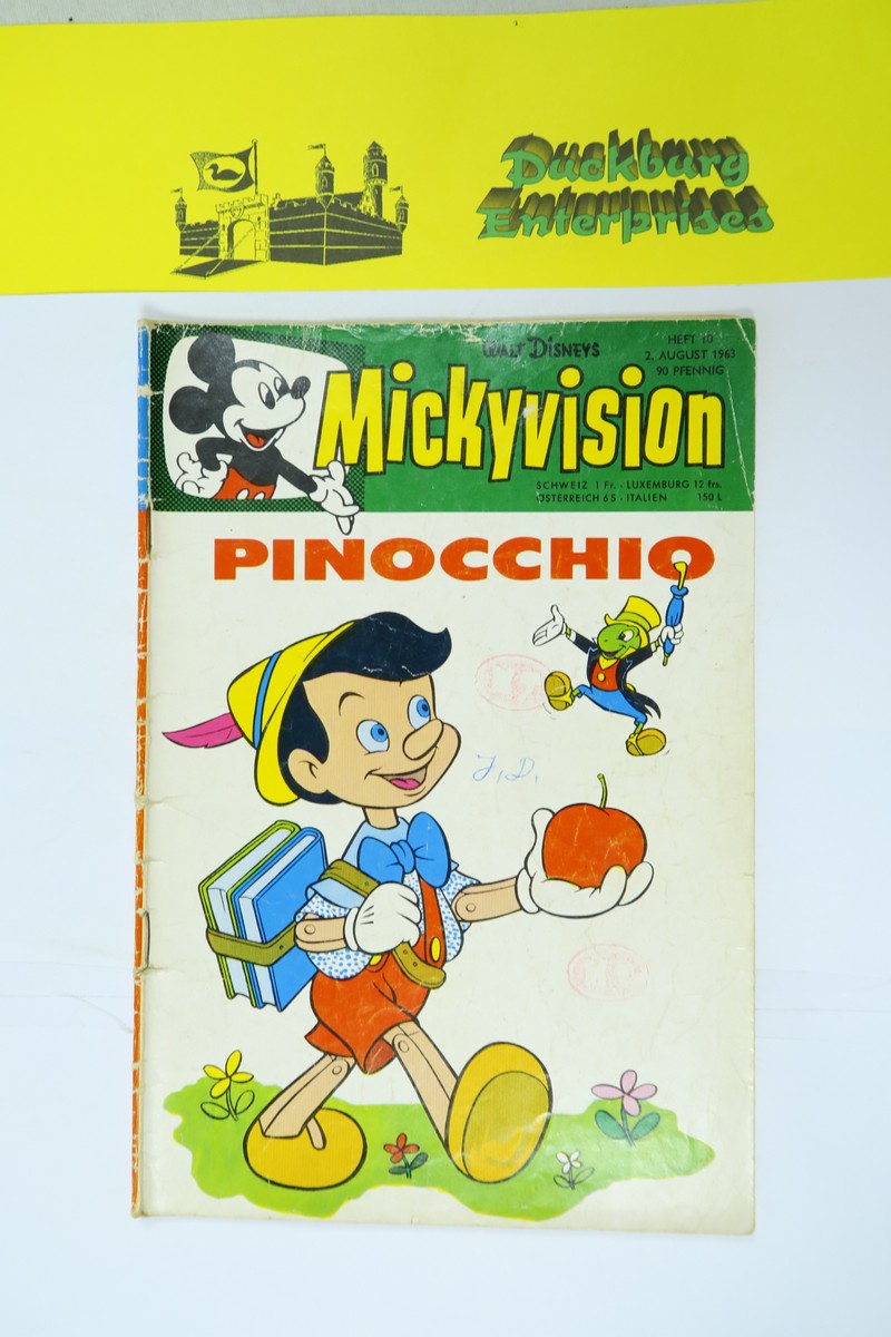 Mickyvision / Micky Vision 1963/10 Ehapa im Zustand (4 NZ ). 153693 Mickyvision / Micky Vision 1963/10 Ehapa im Zustand (4 NZ ). 153693