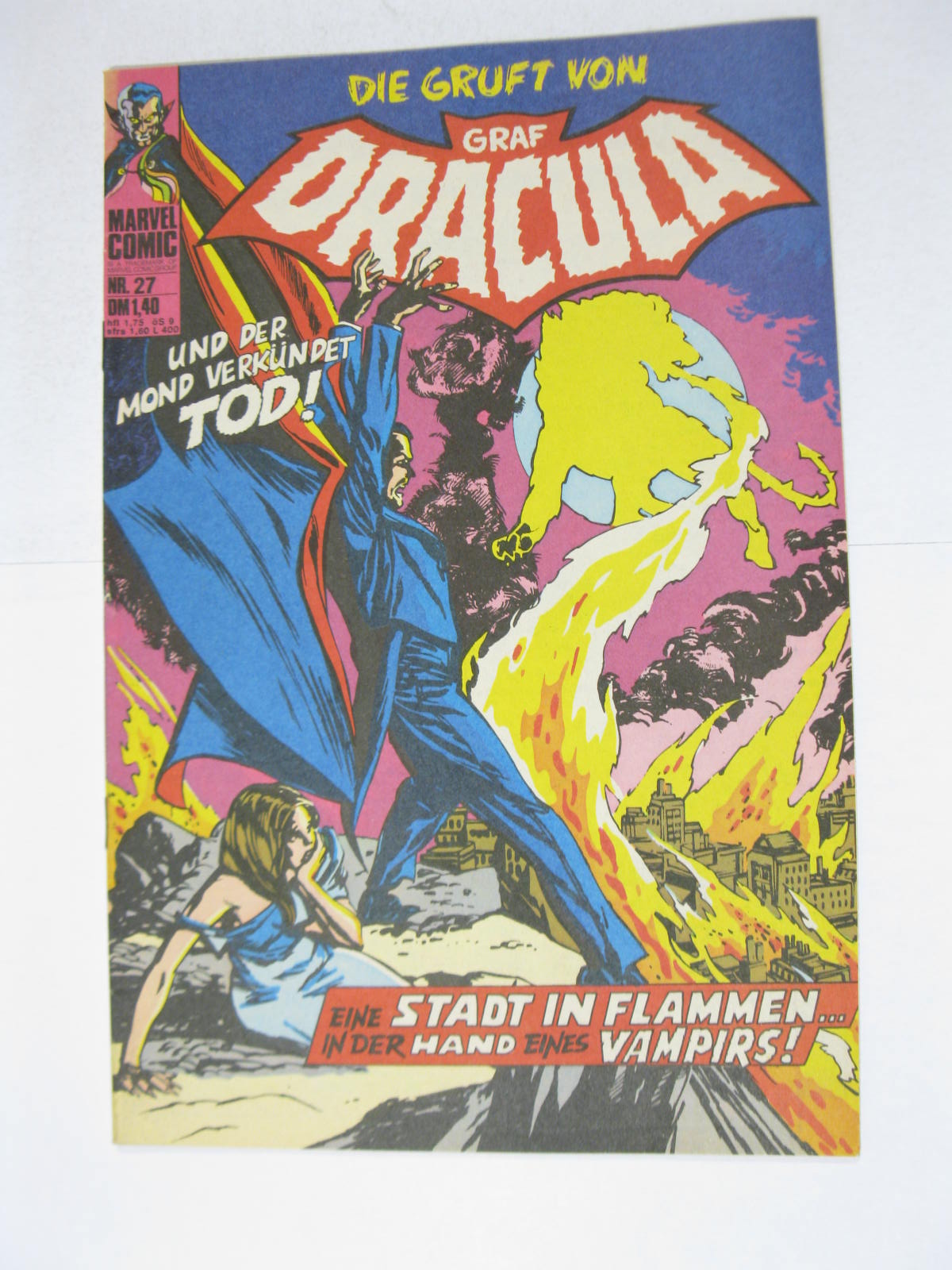 Dracula Nr. 27  Marvel Comic Williams im Z (1/1-2). 124499