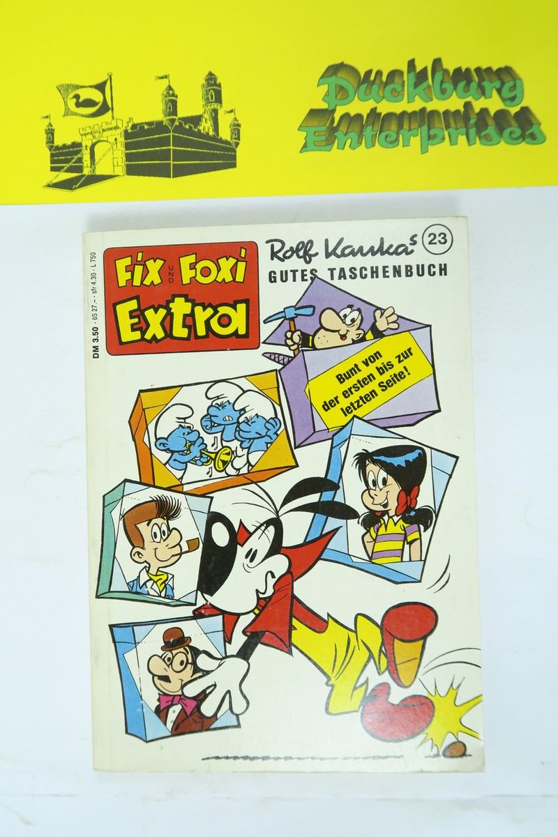 Fix und Foxi Extra Taschenbuch Nr. 23 Kauka Gevacur Verlag im Z (1). 156187 Fix und Foxi Extra Taschenbuch Nr. 23 Kauka Gevacur Verlag im Z (1). 156187
