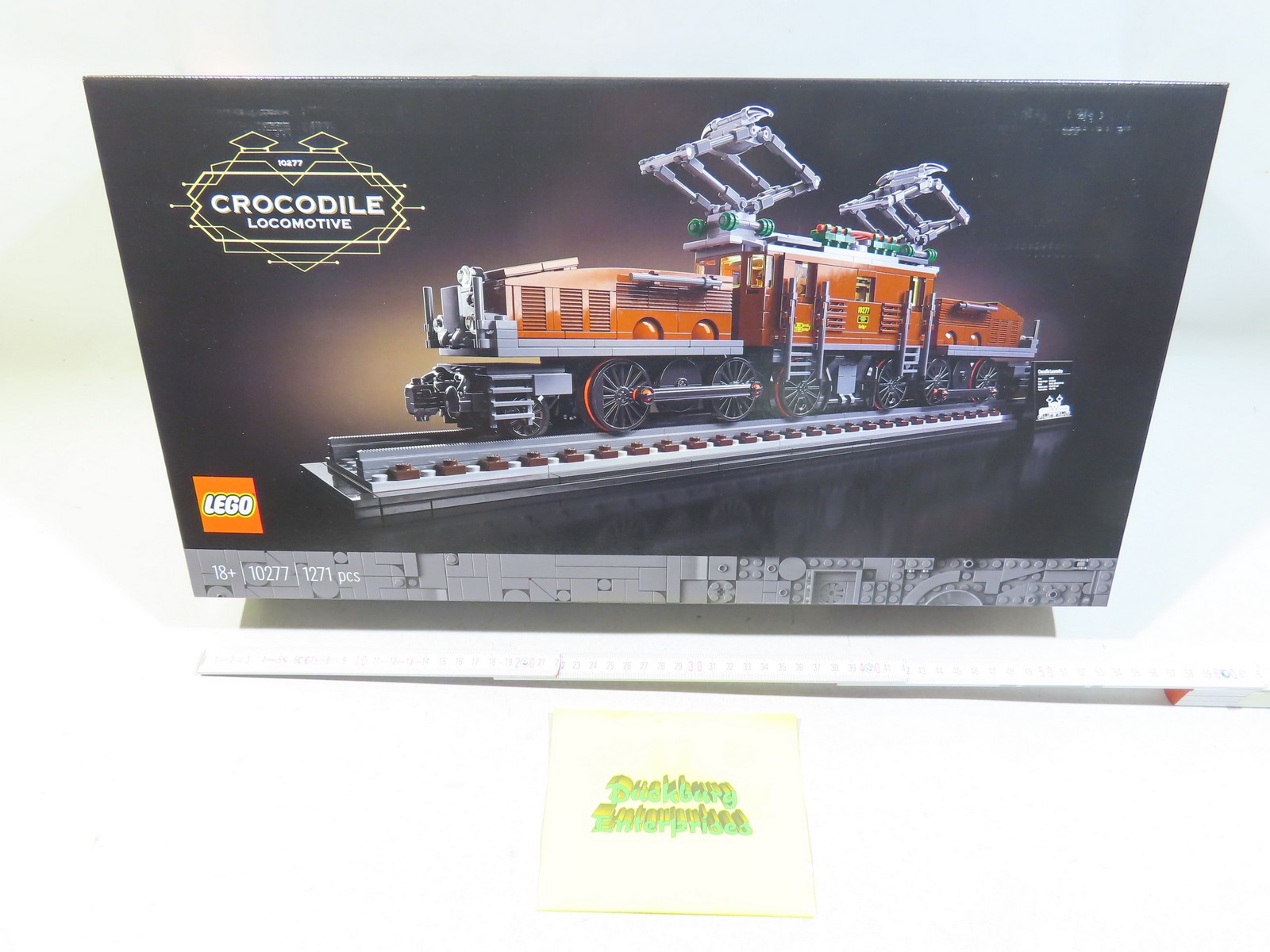 Lego 10277  Lokomotive Krokodil  MIB / in OVP L3305