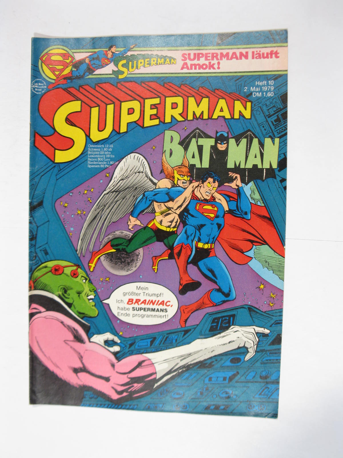 Superman Comic 1979/10 Ehapa im Zustand (1-2). 114109 Superman Comic 1979/10 Ehapa im Zustand (1-2). 114109