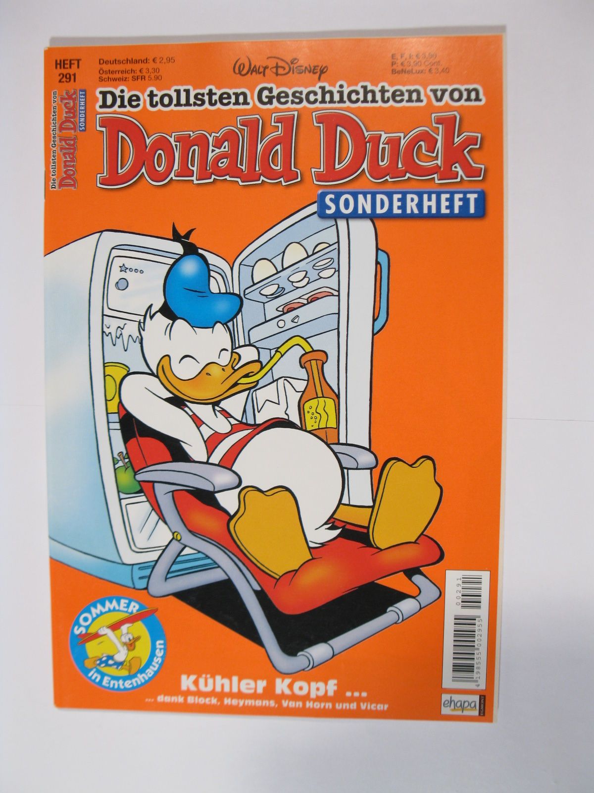 tollsten Geschichten Donald Duck 291 Ehapa Verlag im Zustand (0-1). 85351 tollsten Geschichten Donald Duck 291 Ehapa Verlag im Zustand (0-1). 85351