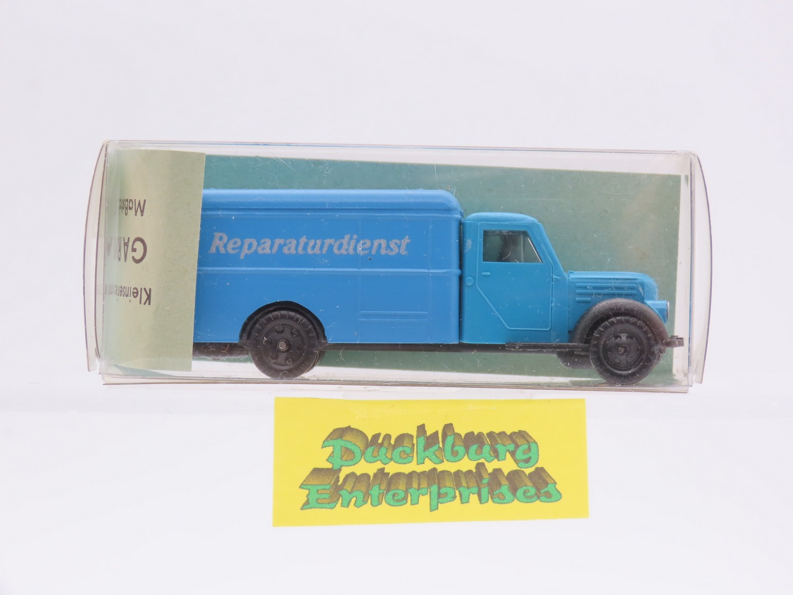 Beka 003 Garant Kastenwagen Reparaturdienst blau in OVP 1:87 187989