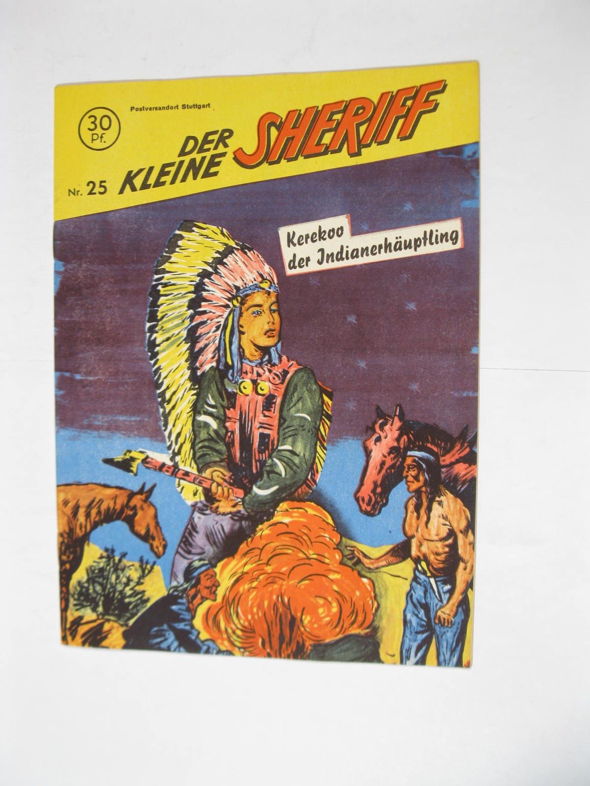 kleine Sheriff Nr. 25 Mondial Verlag im Zustand (1/1-2). 114575 kleine Sheriff Nr. 25 Mondial Verlag im Zustand (1/1-2). 114575