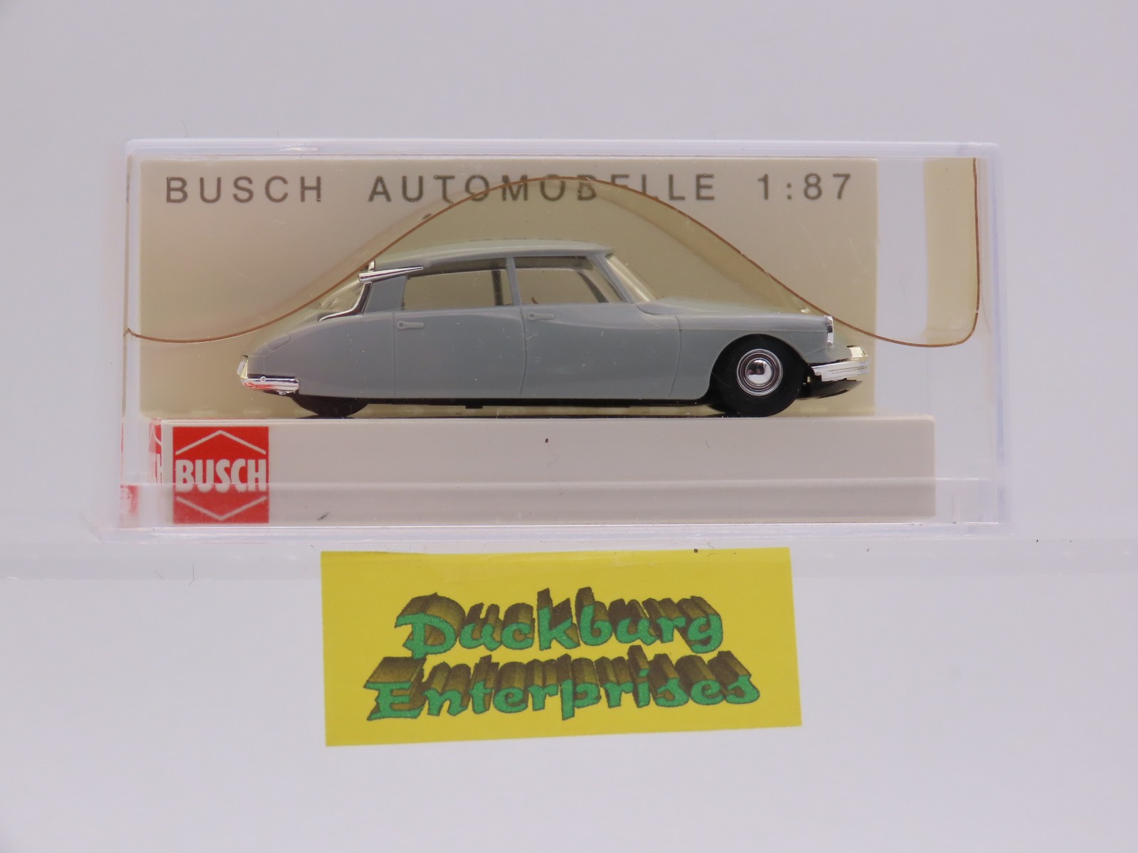 Busch 48000 Citroen DS 19 Limousine ´55 die Göttin grau in OVP 1:87 187725 Busch 48000 Citroen DS 19 Limousine ´55 die Göttin grau in OVP 1:87 187725