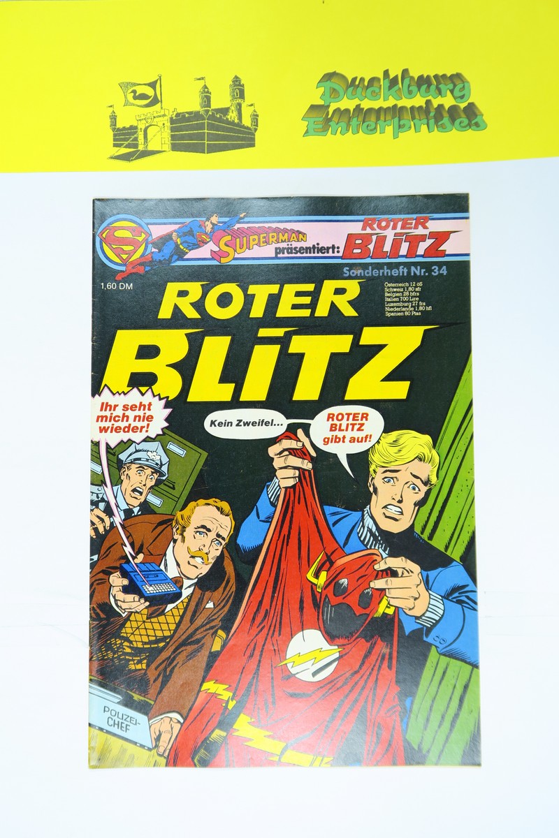 Roter Blitz Sonderheft Nr. 34  Ehapa im Zustand (1/1-2 oS). 162157
