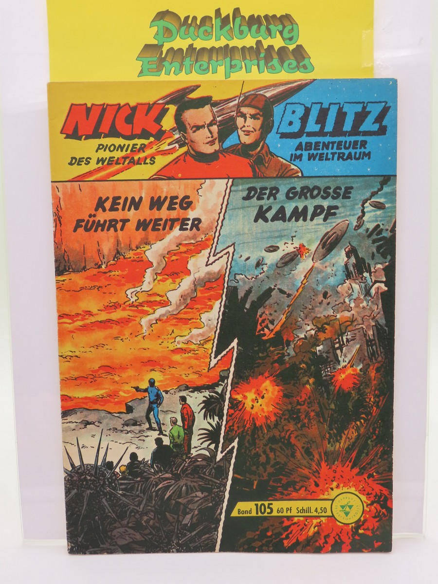 NICK  Großband FEHLDRUCK Nr. 105  Lehning im Zustand (1). 198071