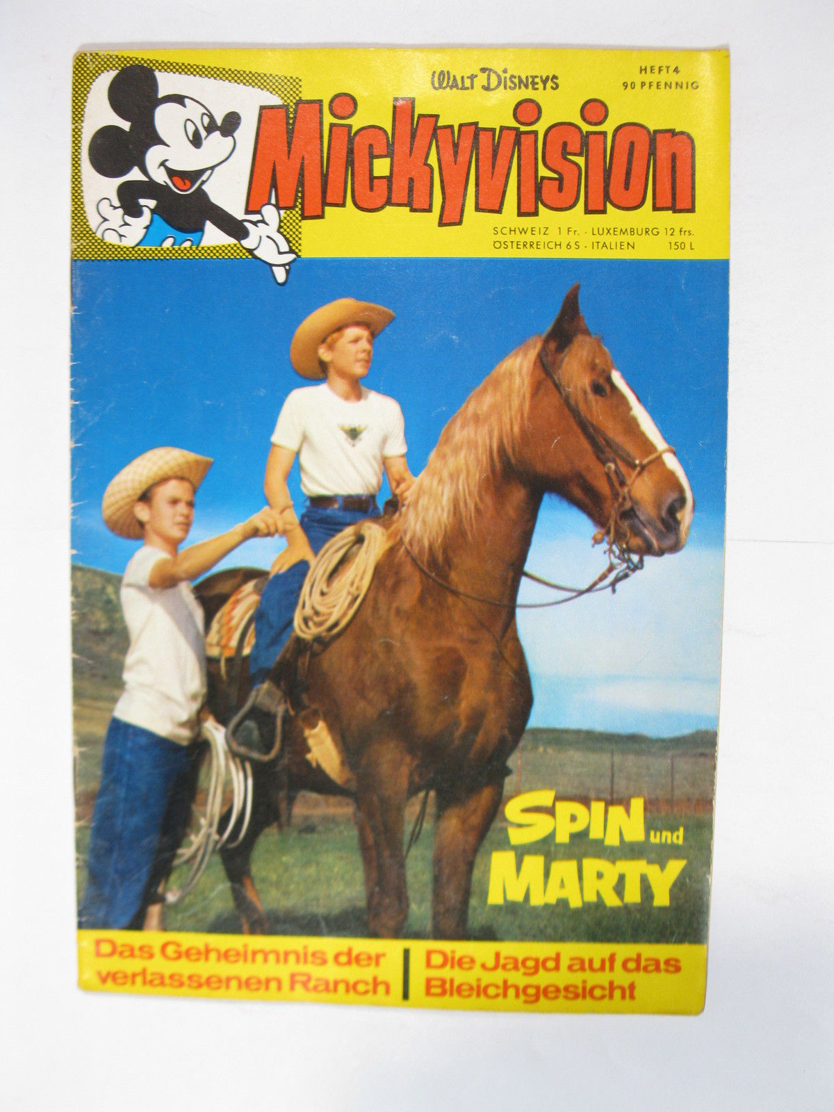 Mickyvision / Micky Vision 1963/ 4 Ehapa Verlag im Zustand (1-2/2). 79461 Mickyvision / Micky Vision 1963/ 4 Ehapa Verlag im Zustand (1-2/2). 79461