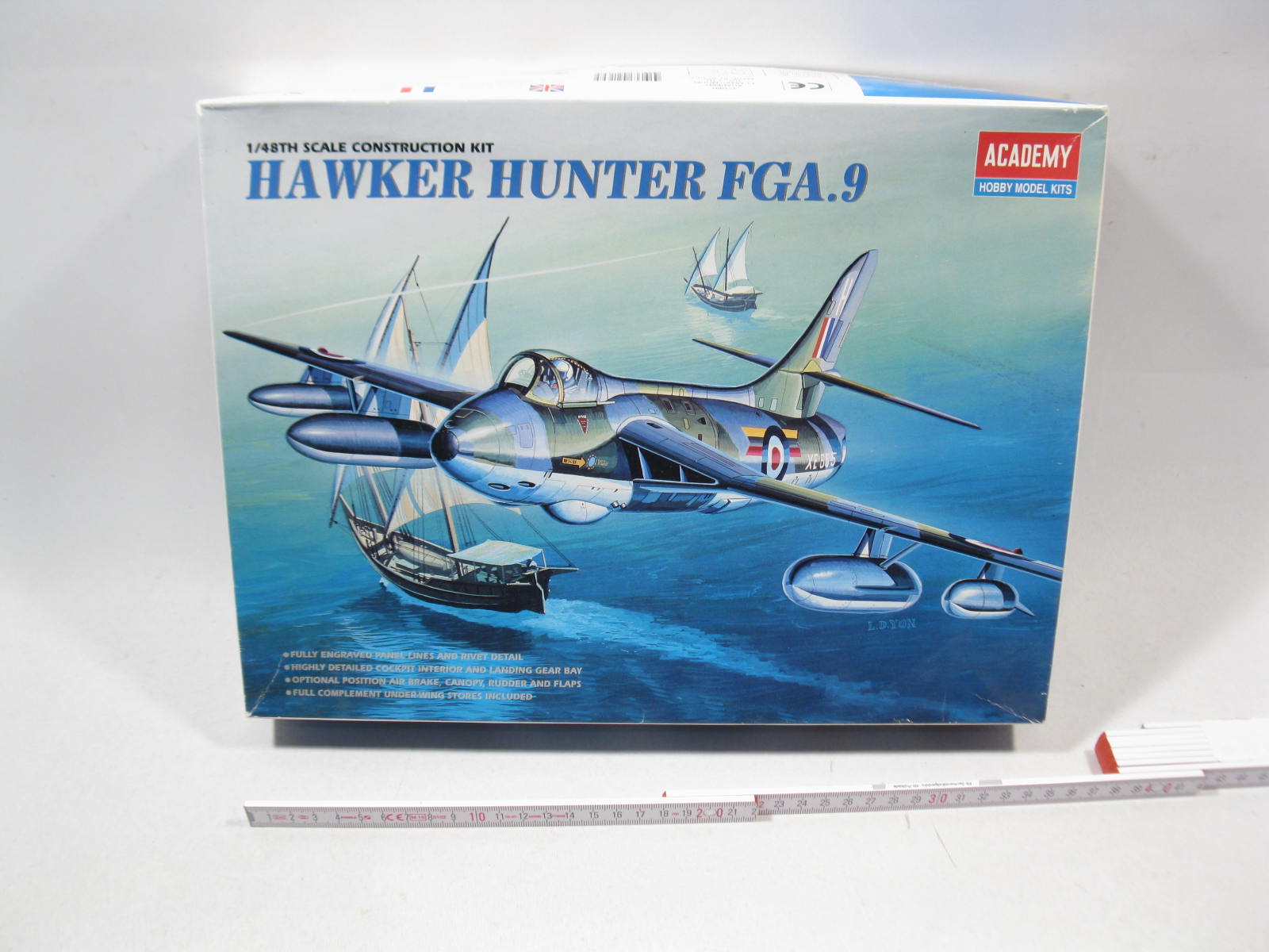 Academy 2169  Hawker Hunter FGA.9  1:48  sealed in Box mb6661