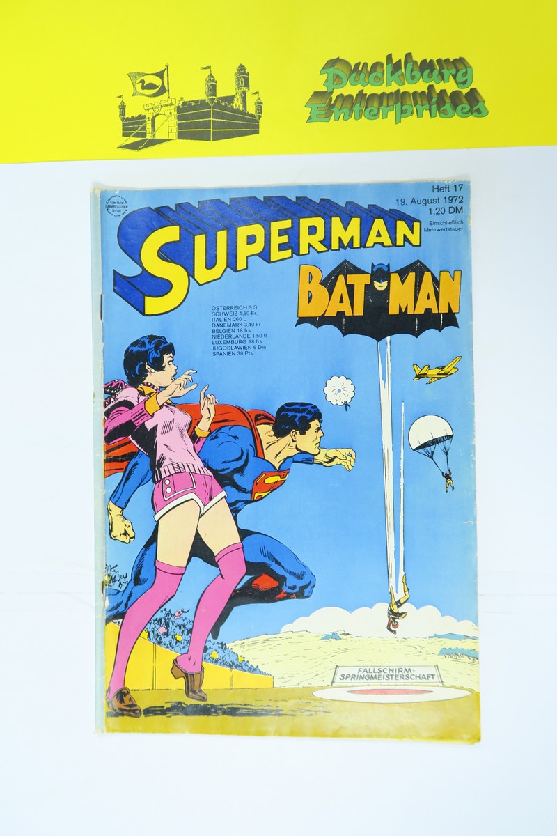 Superman Comic 1972/17  Ehapa im Zustand (3-4). 153679