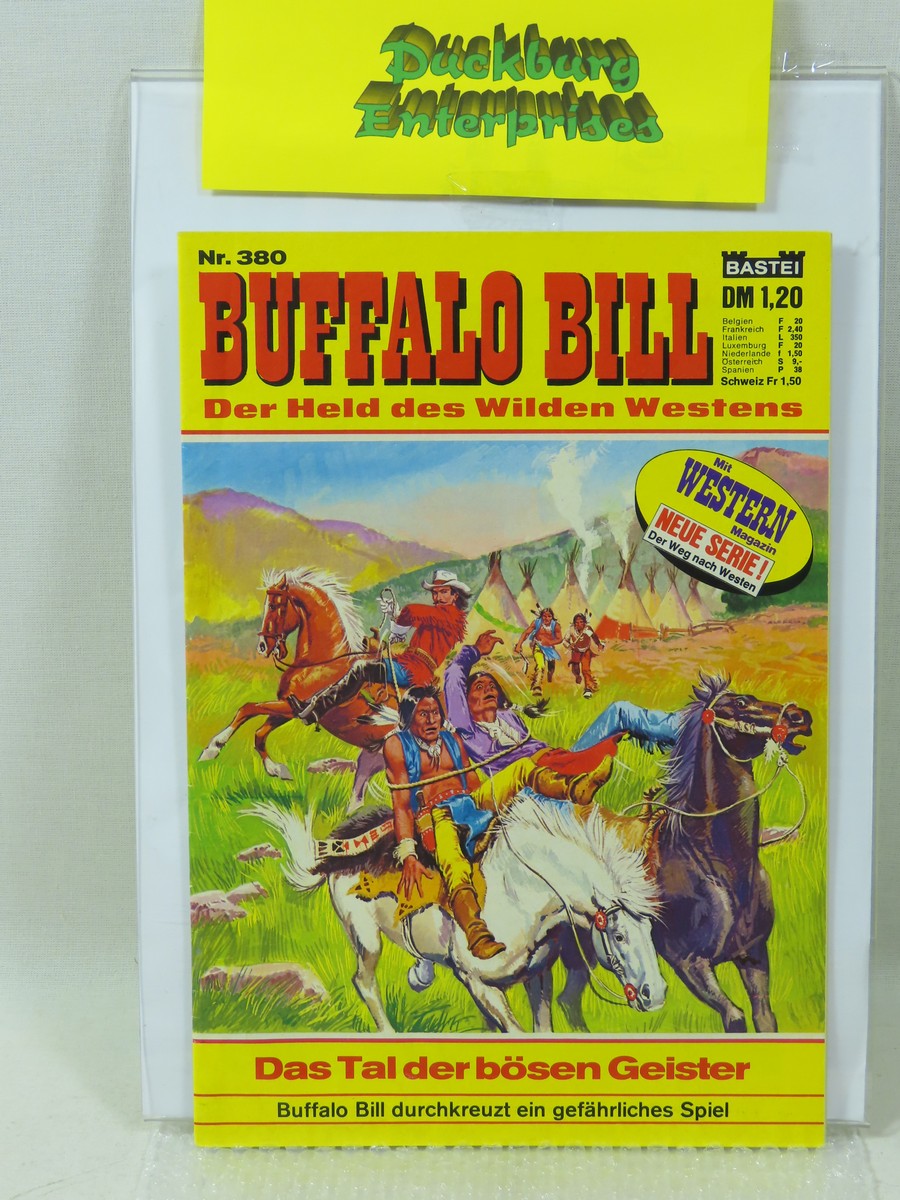 Buffalo Bill Nr. 380  Bastei im Zustand (1-2). 196073