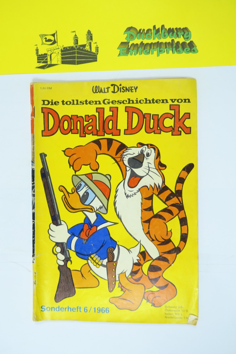 tollsten Geschichten von Donald Duck Nr.  6  Ehapa im Zustand (3). 161941