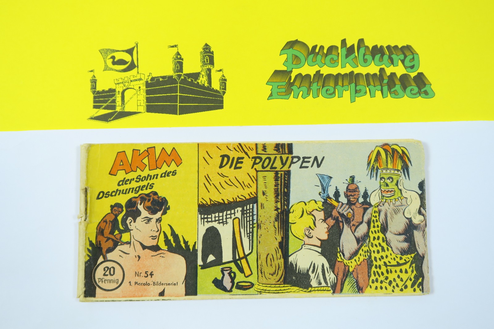 AKIM  Sohn des Dschungels Nr. 54  Lehning Piccolo im Zustand (3-4). 153011 AKIM  Sohn des Dschungels Nr. 54  Lehning Piccolo im Zustand (3-4). 153011