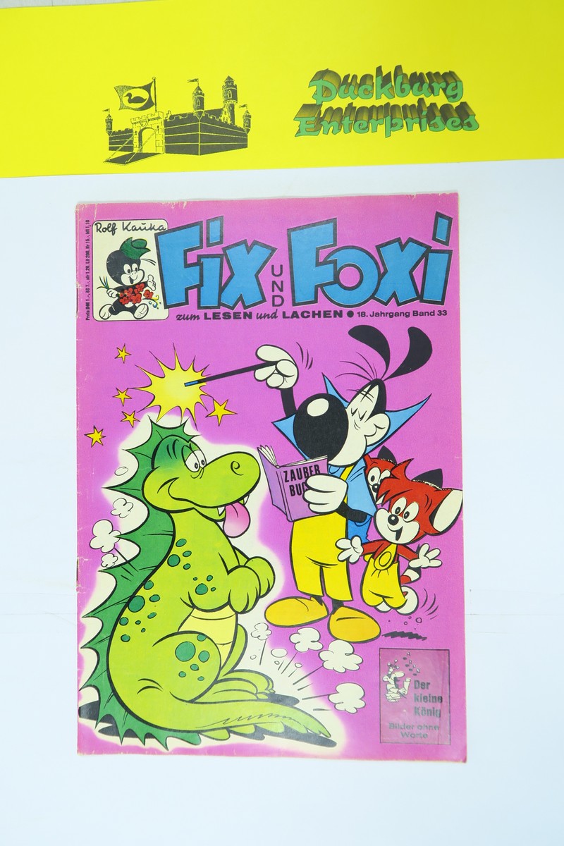 Fix und Foxi 18. Jhrg. 1970/33  Kauka Pabel im Z (2/2-3). 155139 Fix und Foxi 18. Jhrg. 1970/33  Kauka Pabel im Z (2/2-3). 155139