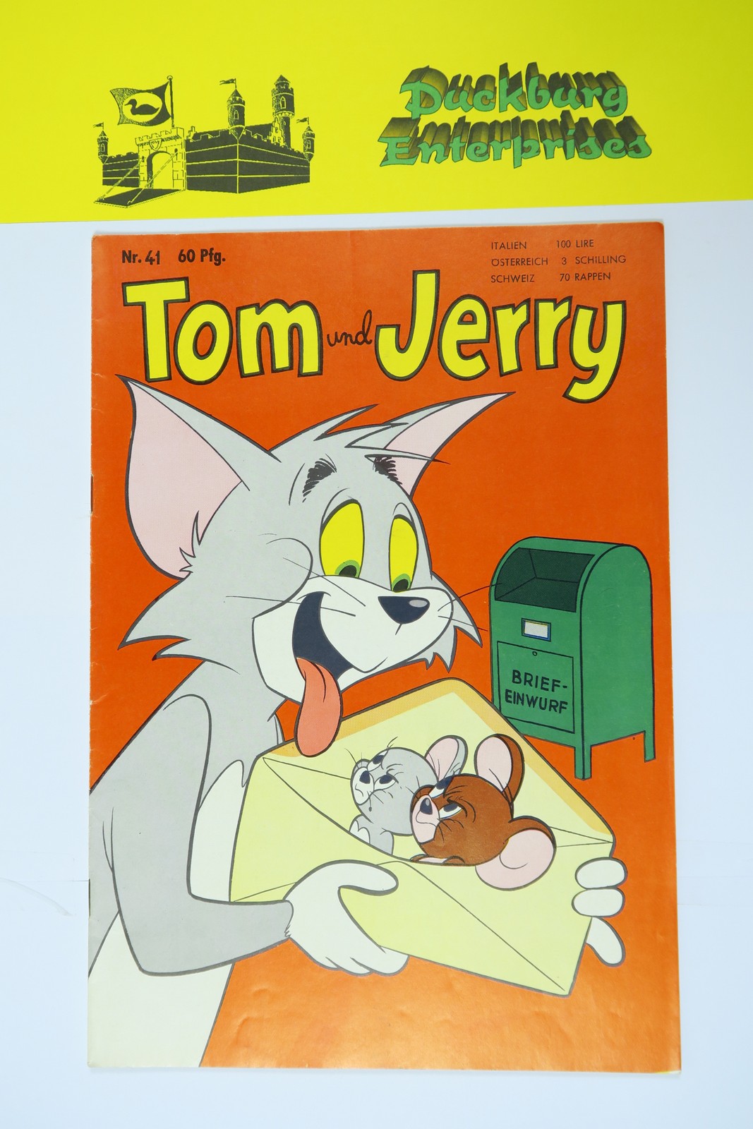 Tom und Jerry 1.Aufl. Nr. 41 Tessloff Verlag im Z (1-2). 145941 Tom und Jerry 1.Aufl. Nr. 41 Tessloff Verlag im Z (1-2). 145941