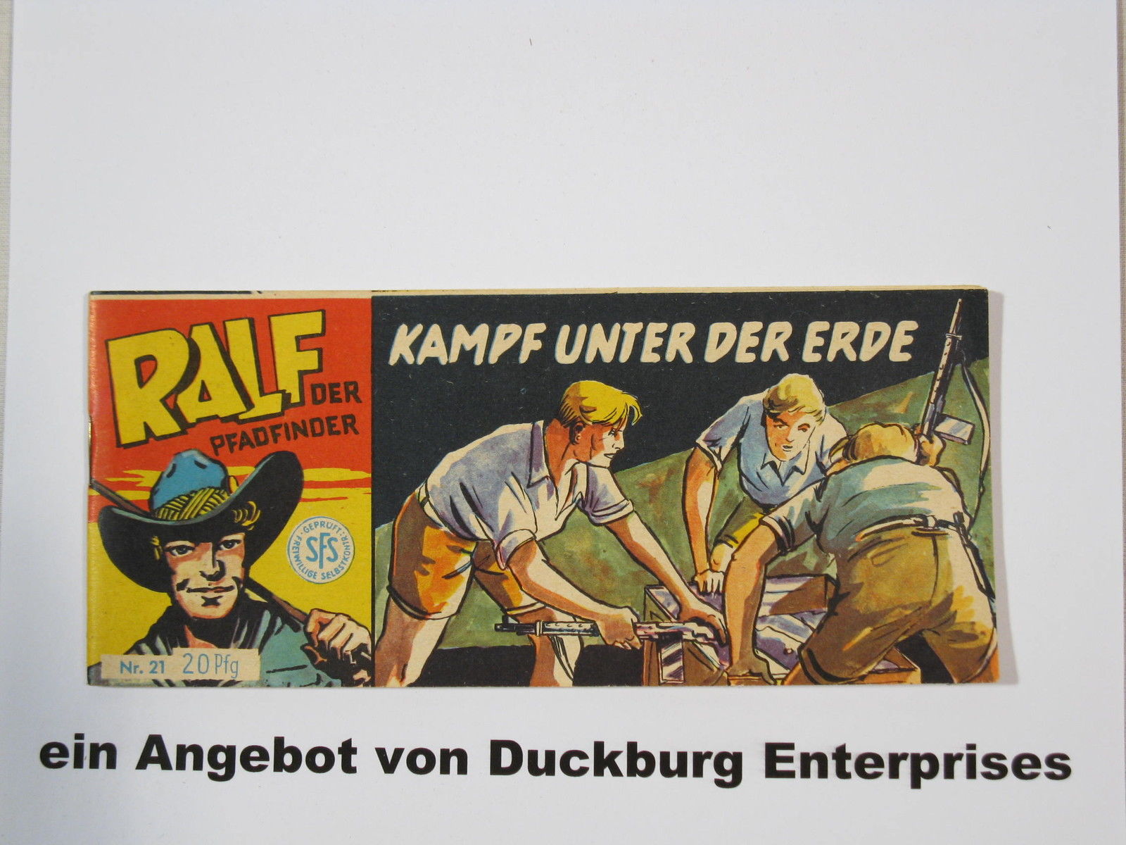 RALF der Pfadfinder Nr. 21 Lehning Piccolo im Zustand (1-2 oS) 49983 RALF der Pfadfinder Nr. 21 Lehning Piccolo im Zustand (1-2 oS) 49983
