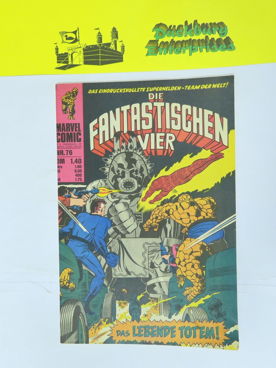 Fantastische Vier Nr. 76 Marvel Williams im Zustand (1-2). 158203 Fantastische Vier Nr. 76 Marvel Williams im Zustand (1-2). 158203