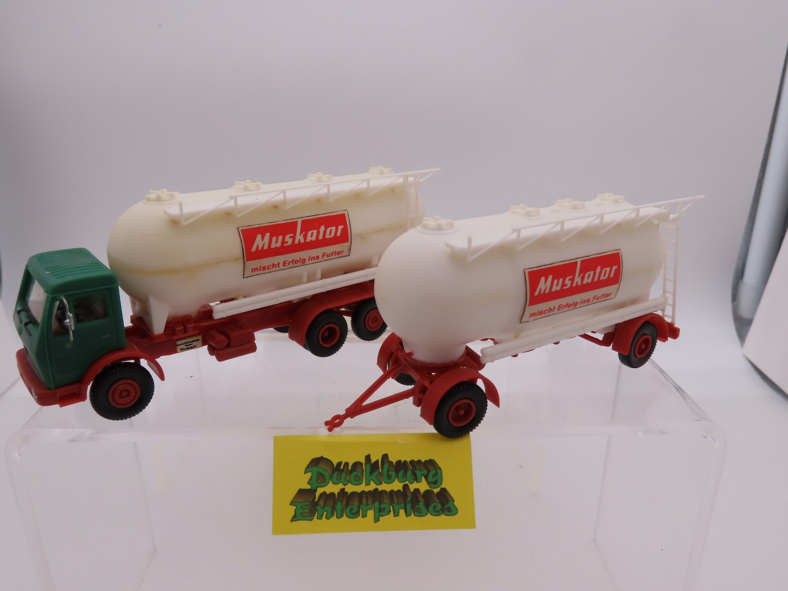 Kibri 1:87 LKW x Mercedes MB Futtermittel Silohängerzug Muskator grün lose 178859 Kibri 1:87 LKW x Mercedes MB Futtermittel Silohängerzug Muskator grün lose 178859