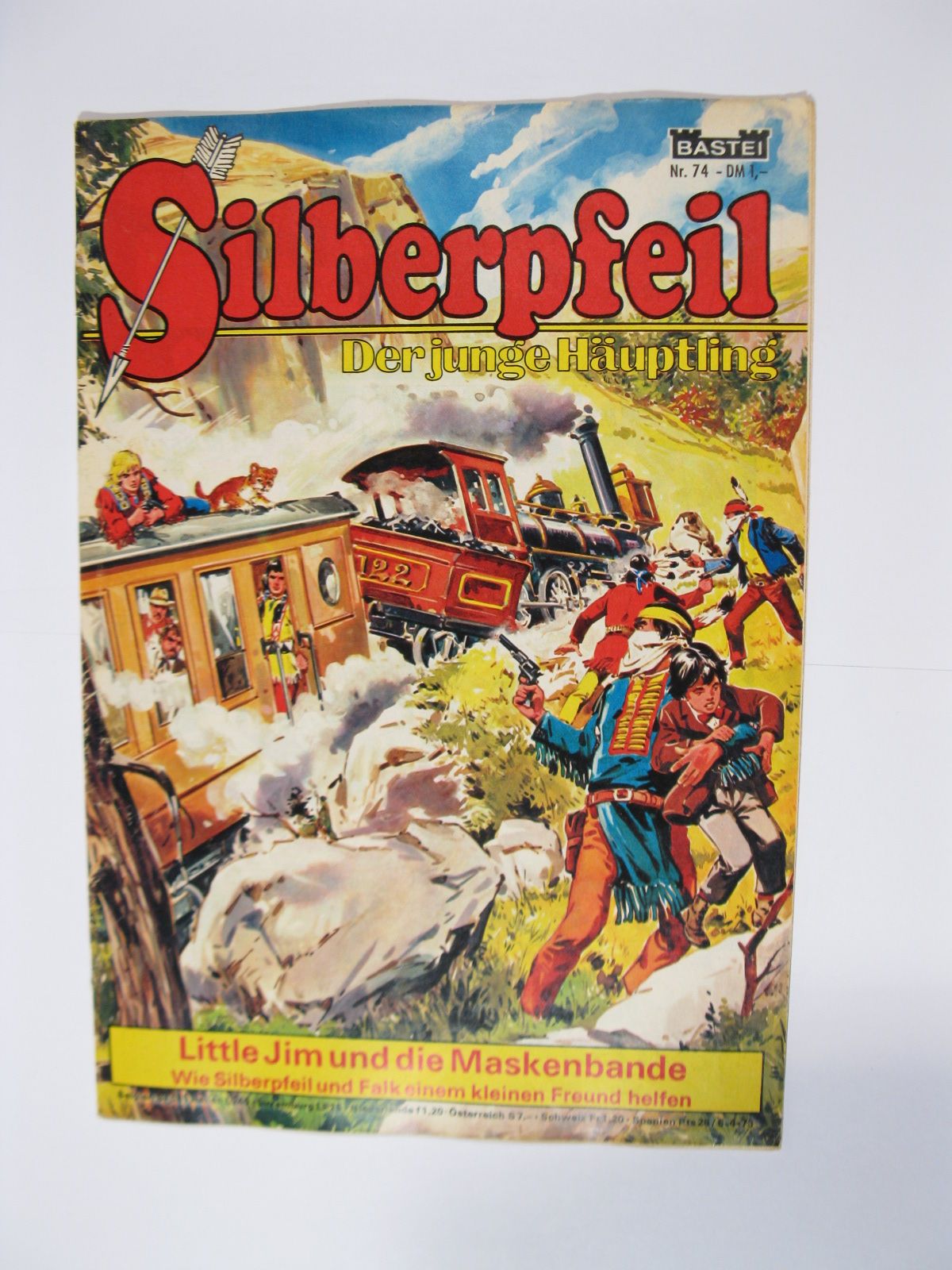 Silberpfeil Nr. 74 Bastei Verlag im Zustand (1-2). 82601 Silberpfeil Nr. 74 Bastei Verlag im Zustand (1-2). 82601