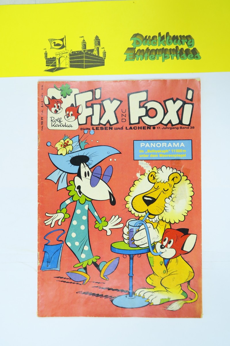 Fix und Foxi 17. Jhrg. 1969/38  Kauka Pabel im Z (2-3). 155117 Fix und Foxi 17. Jhrg. 1969/38  Kauka Pabel im Z (2-3). 155117