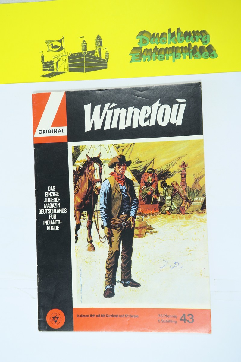Winnetou 43 Lehning Vlg. (Karl May) im Z (2 NZ ). 153335 Winnetou 43 Lehning Vlg. (Karl May) im Z (2 NZ ). 153335
