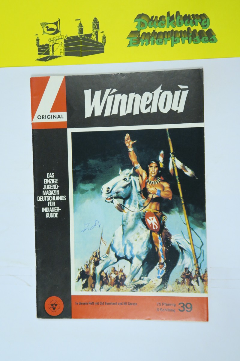 Winnetou 39 Lehning Vlg. (Karl May) im Z (1-2 NZ). 153329 Winnetou 39 Lehning Vlg. (Karl May) im Z (1-2 NZ). 153329