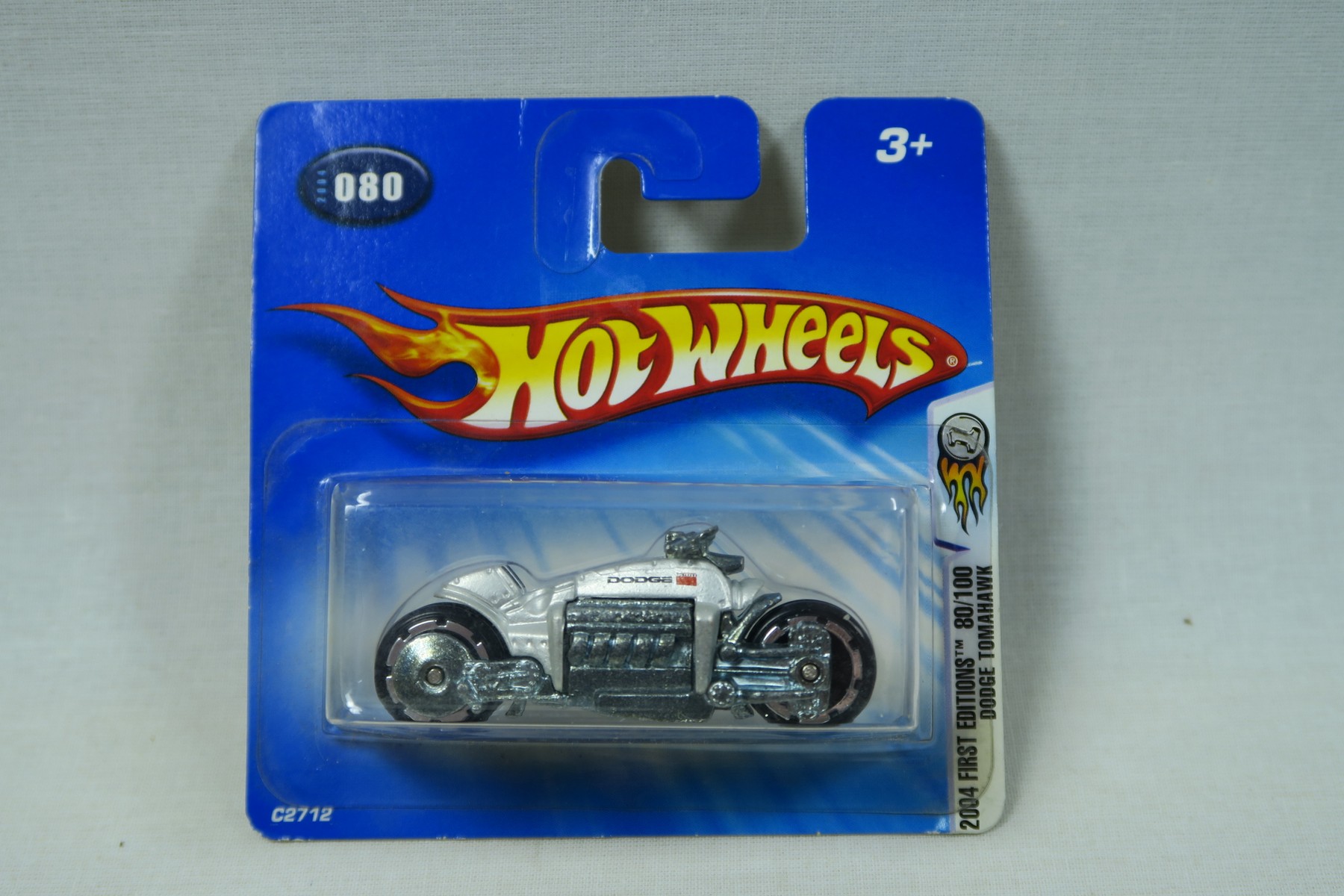 Hot Wheels #80 Dodge Tomahawk MOC 2004 First Edition 138477 Hot Wheels #80 Dodge Tomahawk MOC 2004 First Edition 138477