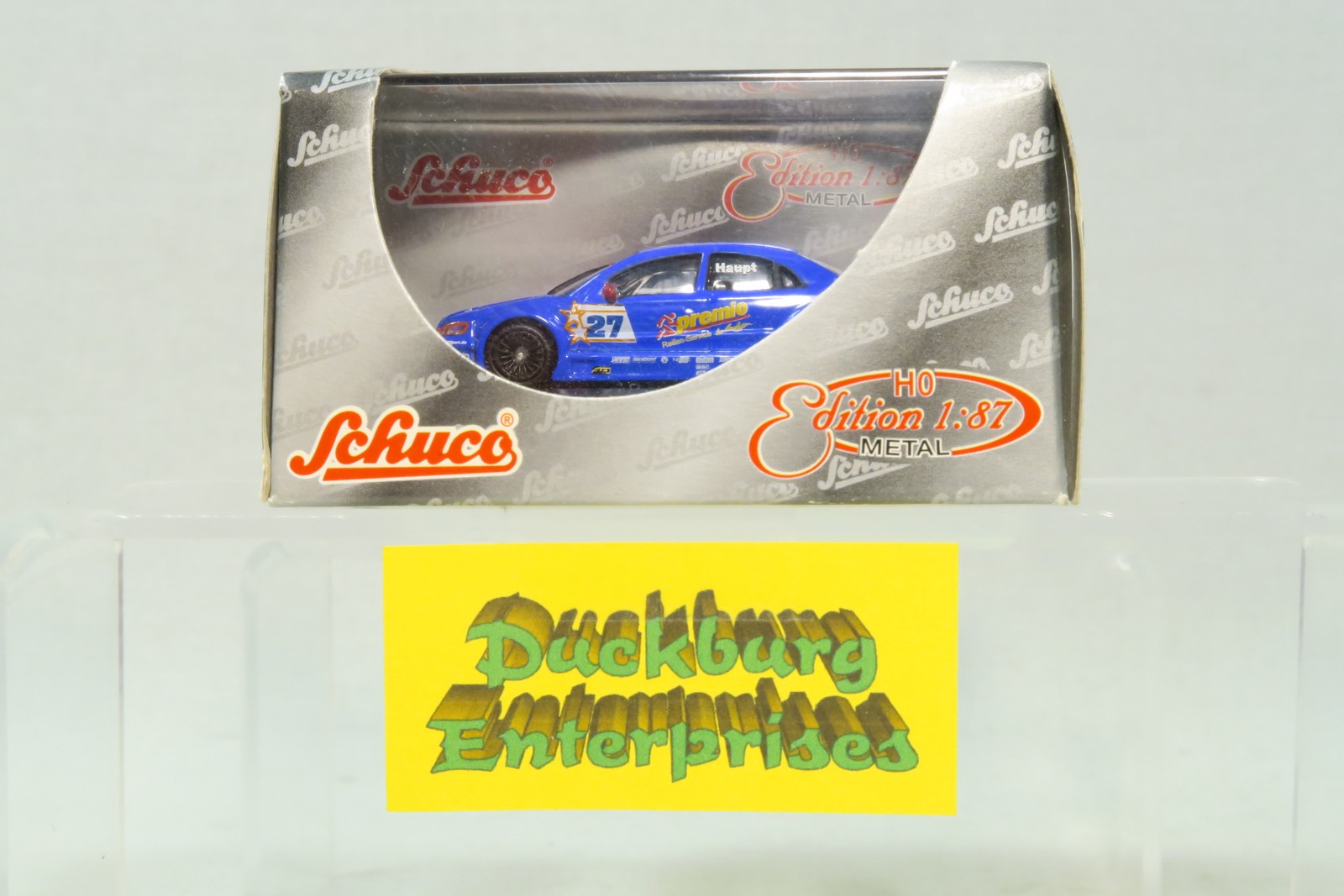 Schuco 1:87 PKW 21625 V8 Star GAG Racing Haupt #27 in OVP 185225 Schuco 1:87 PKW 21625 V8 Star GAG Racing Haupt #27 in OVP 185225