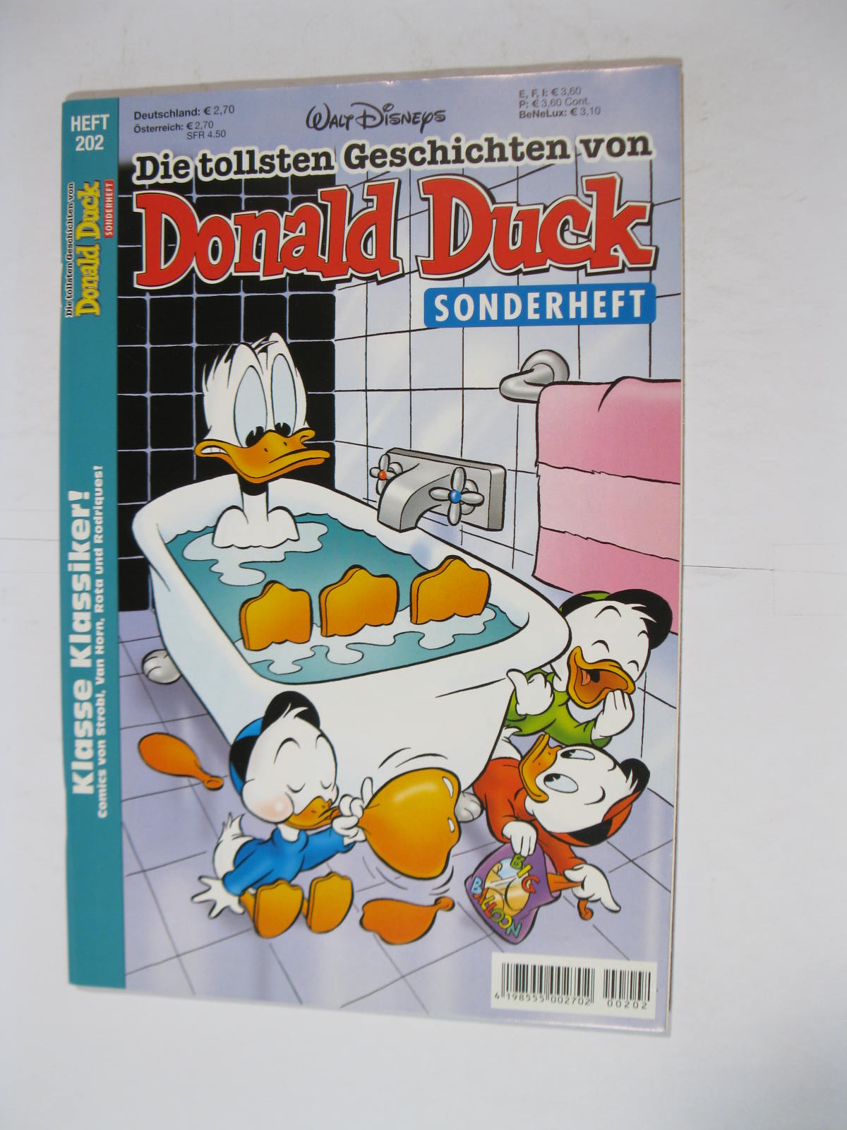 tollsten Geschichten von Donald Duck Nr.202 Ehapa Vlg. im Z (0-1). 111015 tollsten Geschichten von Donald Duck Nr.202 Ehapa Vlg. im Z (0-1). 111015