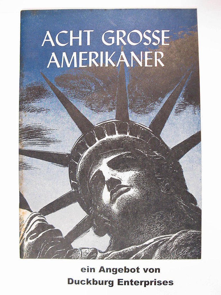 Acht grosse Amerikaner Comic v. 1950 Aussenministerium der USA 40470 Acht grosse Amerikaner Comic v. 1950 Aussenministerium der USA 40470