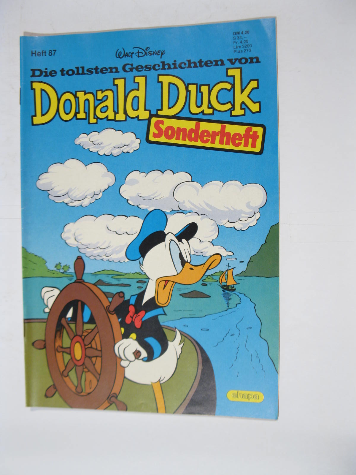 tollsten Geschichten von Donald Duck Nr. 87 Ehapa Vlg. im Z (1-2). 110779 tollsten Geschichten von Donald Duck Nr. 87 Ehapa Vlg. im Z (1-2). 110779