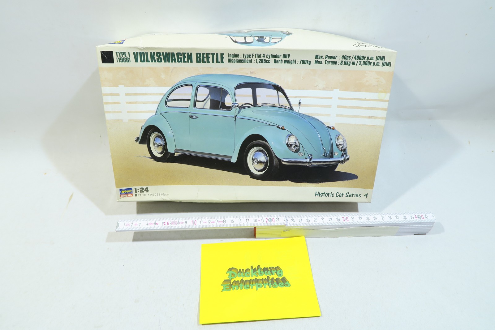 Hasegawa 21204 Volkswagen VW Käfer Beetle Type 1 1966 1/24 mb14033 Hasegawa 21204 Volkswagen VW Käfer Beetle Type 1 1966 1/24 mb14033