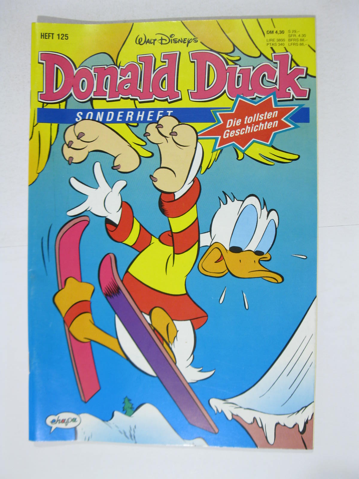 tollsten Geschichten von Donald Duck Nr.125 Ehapa Vlg. im Z (1-2). 122369 tollsten Geschichten von Donald Duck Nr.125 Ehapa Vlg. im Z (1-2). 122369
